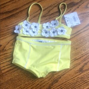 Janie and Jack Two-Piece Floral Swimsuit